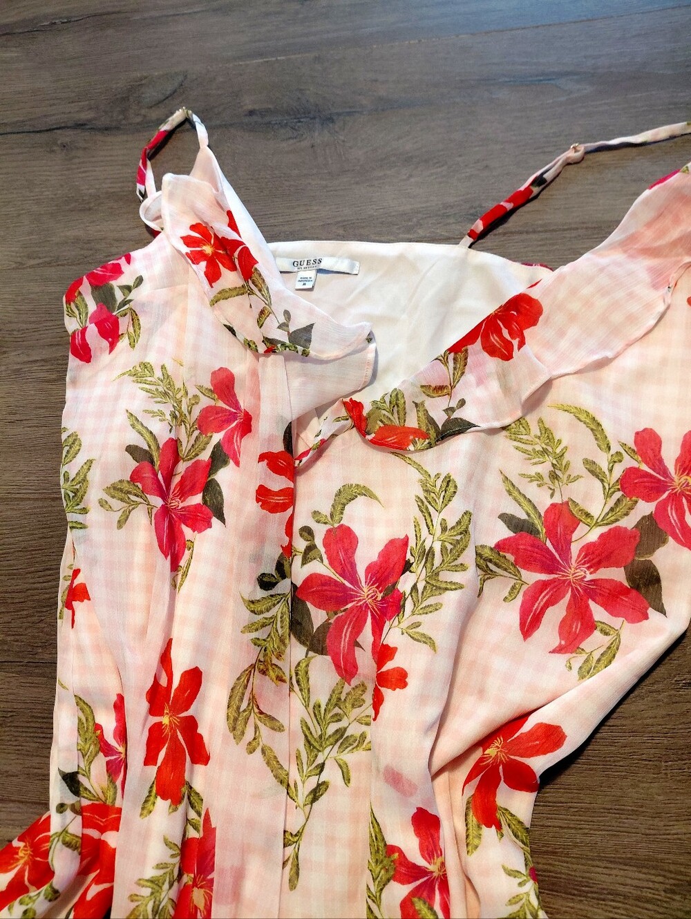 GUESS Floral Sun Dress - Picture 2 of 4